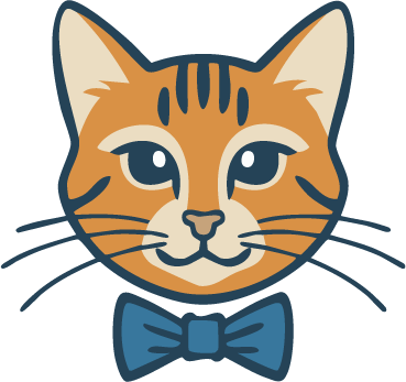 Philosopher Cat avatar with a bowtie